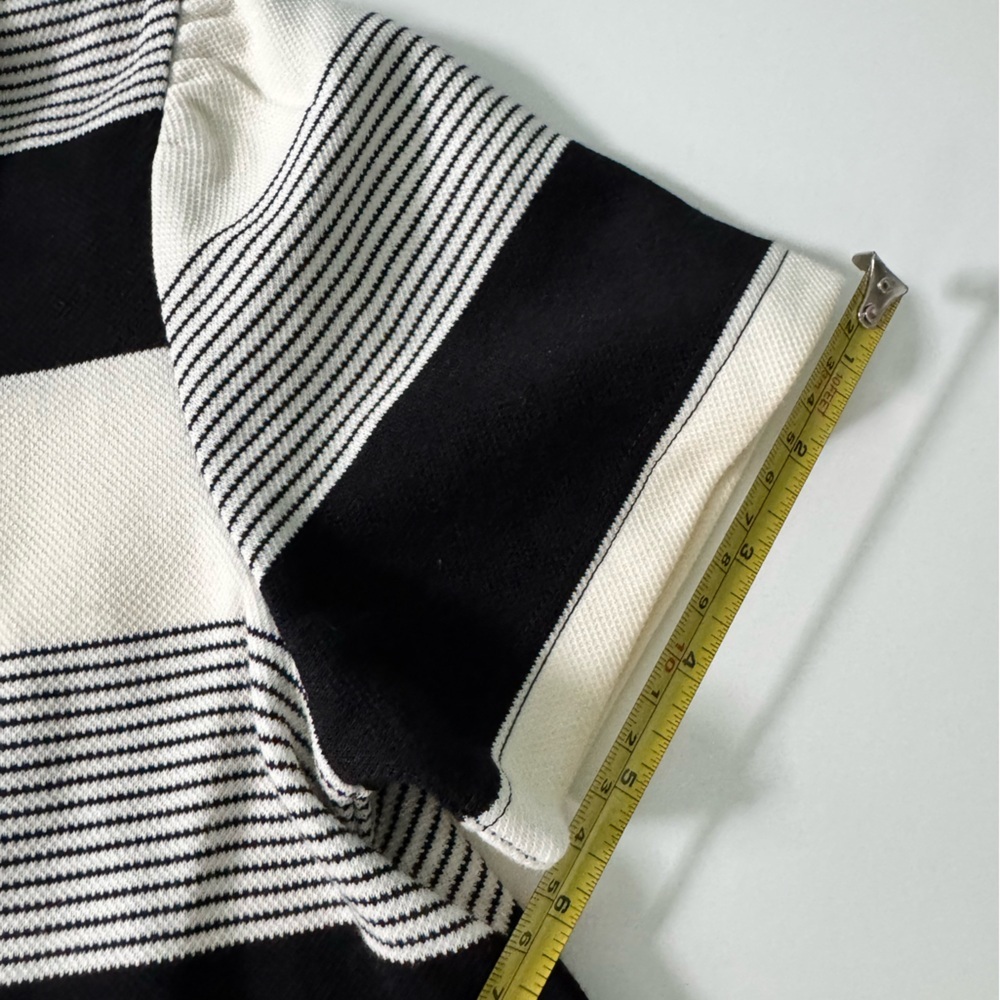 Girls NWT Casual Polo Style Striped Collared Dress with Cactus Patch Size 8-10 - Picture 13 of 16